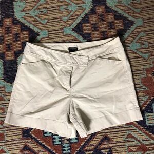 Ann Taylor Cream Women's Bermudas